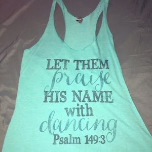 Scripture Dance tank
